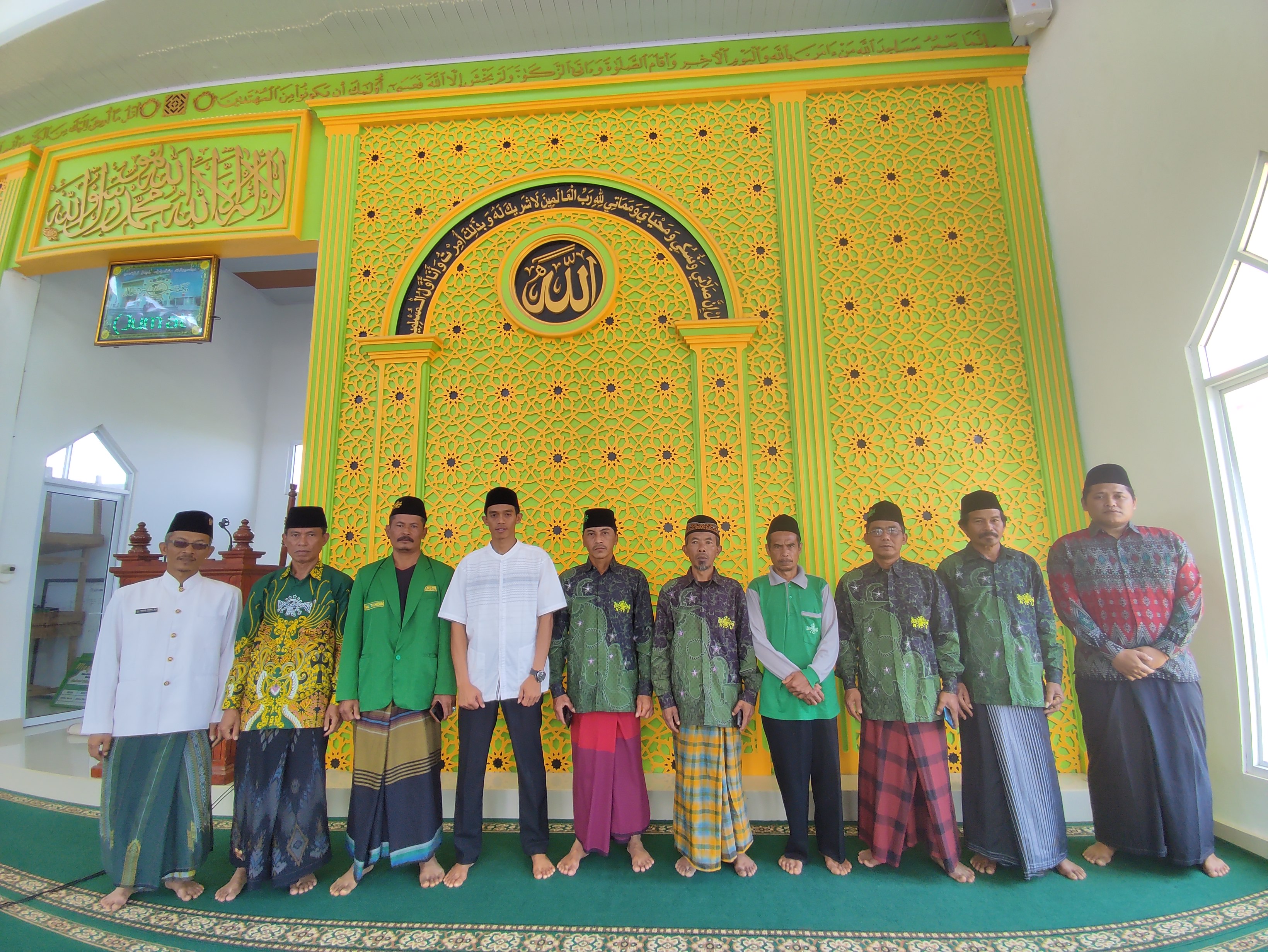 Pesantren Al-Falah Sidomulyo Bersama NU Ranting Pekon Sidomulyo Lampung Barat Gelar Upacara HSN 2023