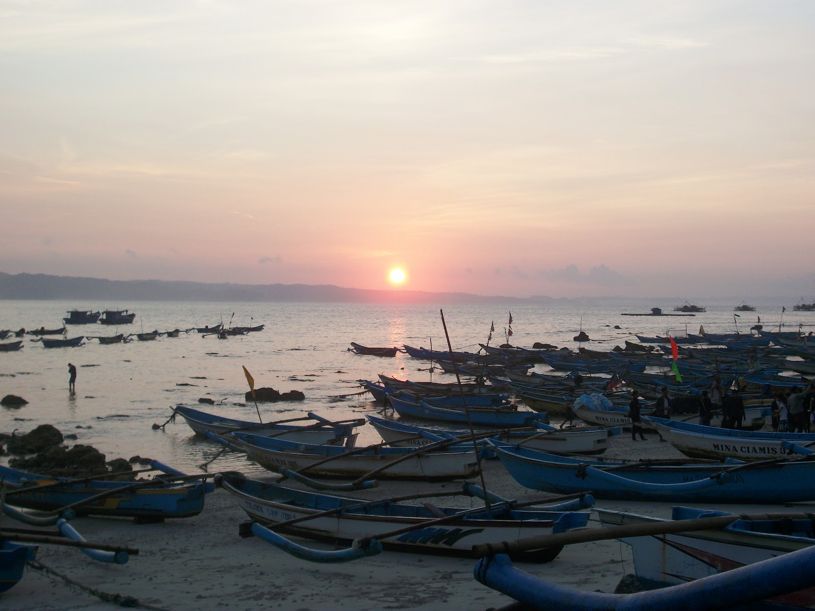 sunrise di pangandaran