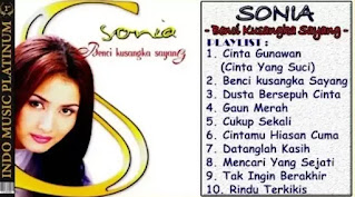 Lirik Benci Kusangka Sayang - Sonia