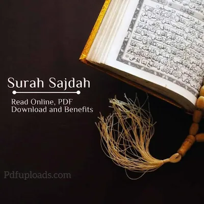 Download or Read the Online Surah Sajdah PDF