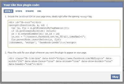 Facebook Like Box Plugin Code