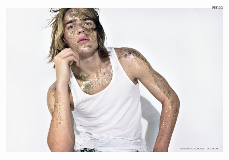 Golden Boy: Ton Heukels for Reflex Homme