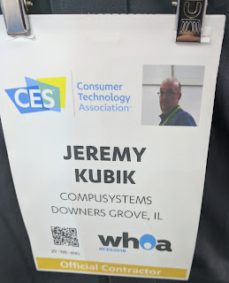 CES Print On-Demand Color Badges