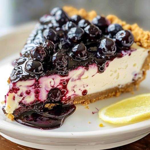 Blueberry Lemon Cream Pie Recipe 