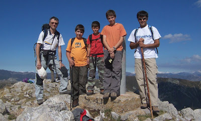 En la cumbre del Correcillas