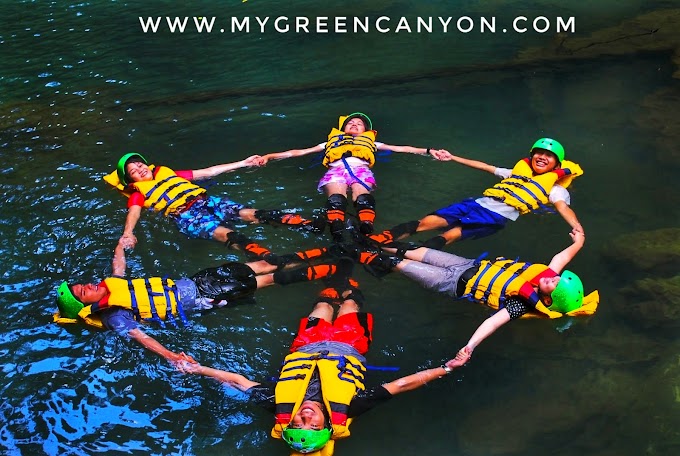 Body Rafting Di Green Canyon