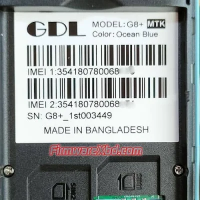 GDL G8+ Flash File MT6261