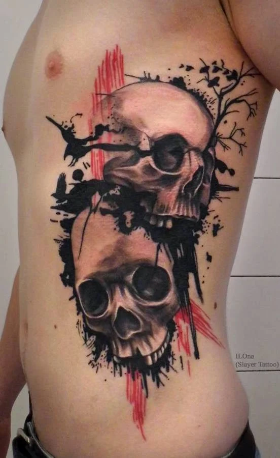 tatuajes de calaveras espectaculares