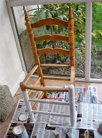 shabby chic chair