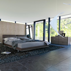 Open Bedroom Interior