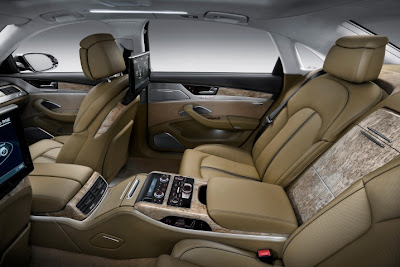 2011 Audi A8 L Interior View