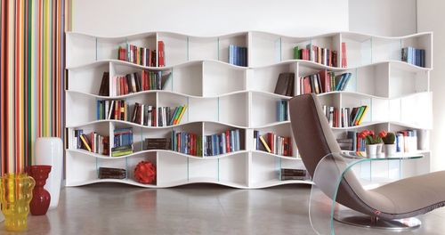 Diseñadora de Interiores: Libreros con diseño original