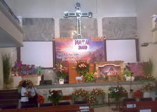 GEREJA KRISTEN JAWA Dekorasi Natal 2009