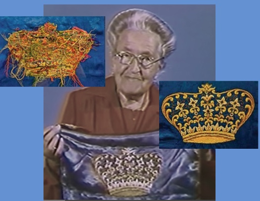 Corrie Ten Boom's Piece Of Embroidery Knots A Crown | wholesaledoorparts.com