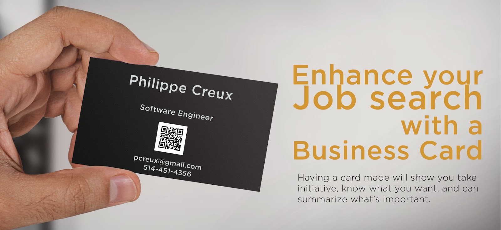 Graphita: Business Cards for job seekers