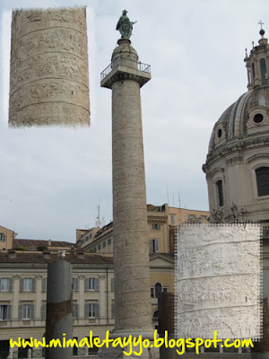 Columna de Trajano, Foros Imperiales, Roma