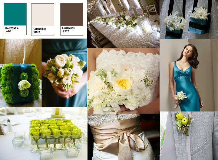 Here's an inspiration board I created for an upcoming wedding of a close 