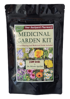 Medicinal Garden Kit Nicole Apelian Natural Backyard Plant Pharmacy