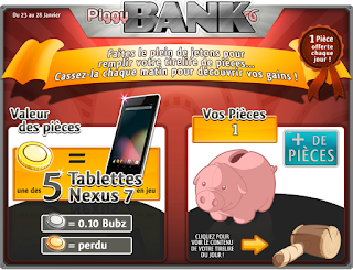 Aperçu du jeu flash de Prizee, Piggy Bank