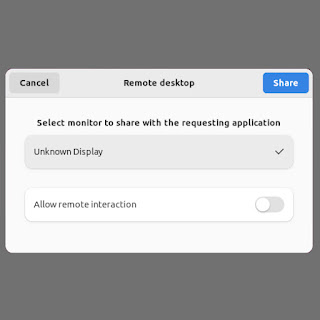 Menghilangkan Konfirmasi Remote Desktop Share: Allow Remote Interaction Pada Ubuntu 22.04