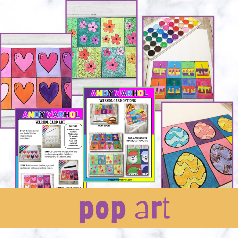 Pop Art Projects for Kids