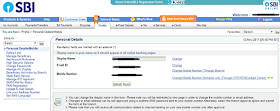 Change Registered Mobile Number in SBI online