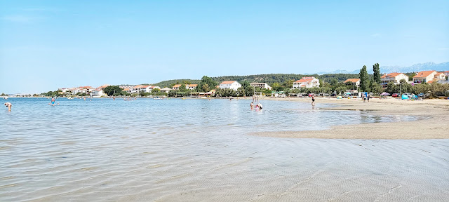 płytka woda, idealne miejsce dla dzieci w Chorwacji