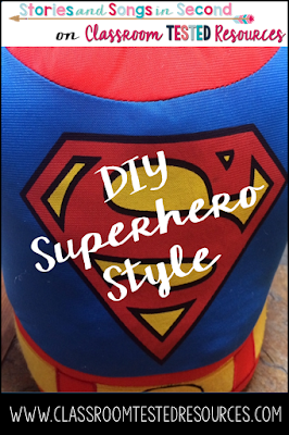 These simple superhero decor ideas, resources, and craft projects will help transform your primary classroom into a learning space your primary grade students will love!