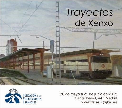 'Trayectos' de Xenxo por paisajes ferroviarios y estaciones