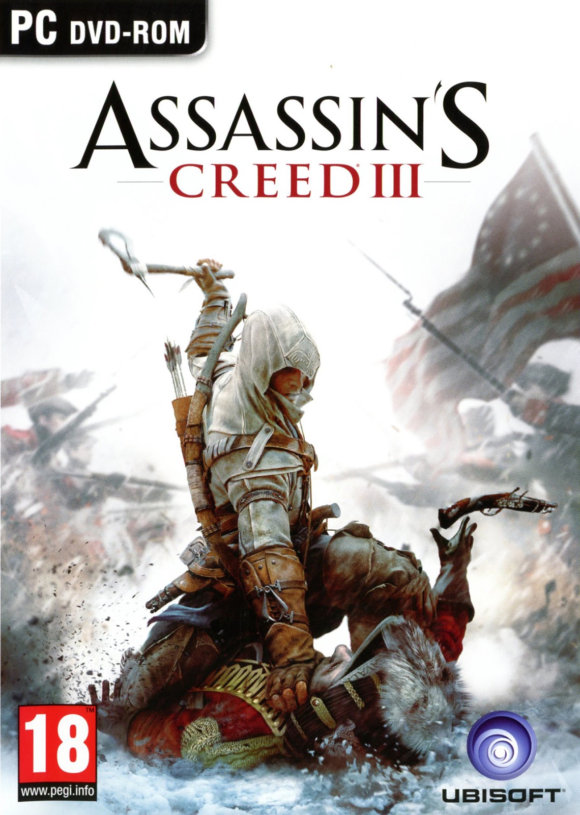 تحميل لعبة Assassin's Creed 3 بحجم 5 GB للكمبيوتر مجاناً