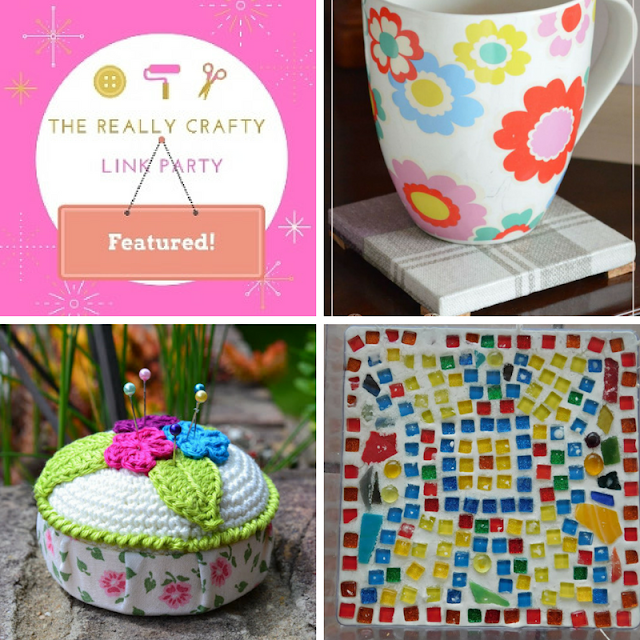 The Really Crafty Link Party #75 featured posts!