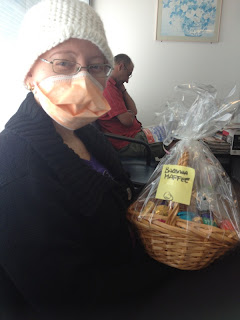 easter basket, prize, raffle, hospital, leukaemia, philadelphia positive