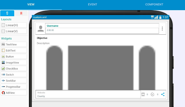 social media forum customview