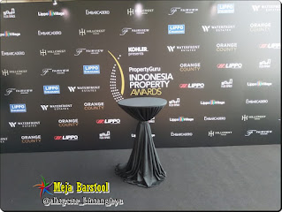 Sewa Meja Barstool Cover Event Jakarta