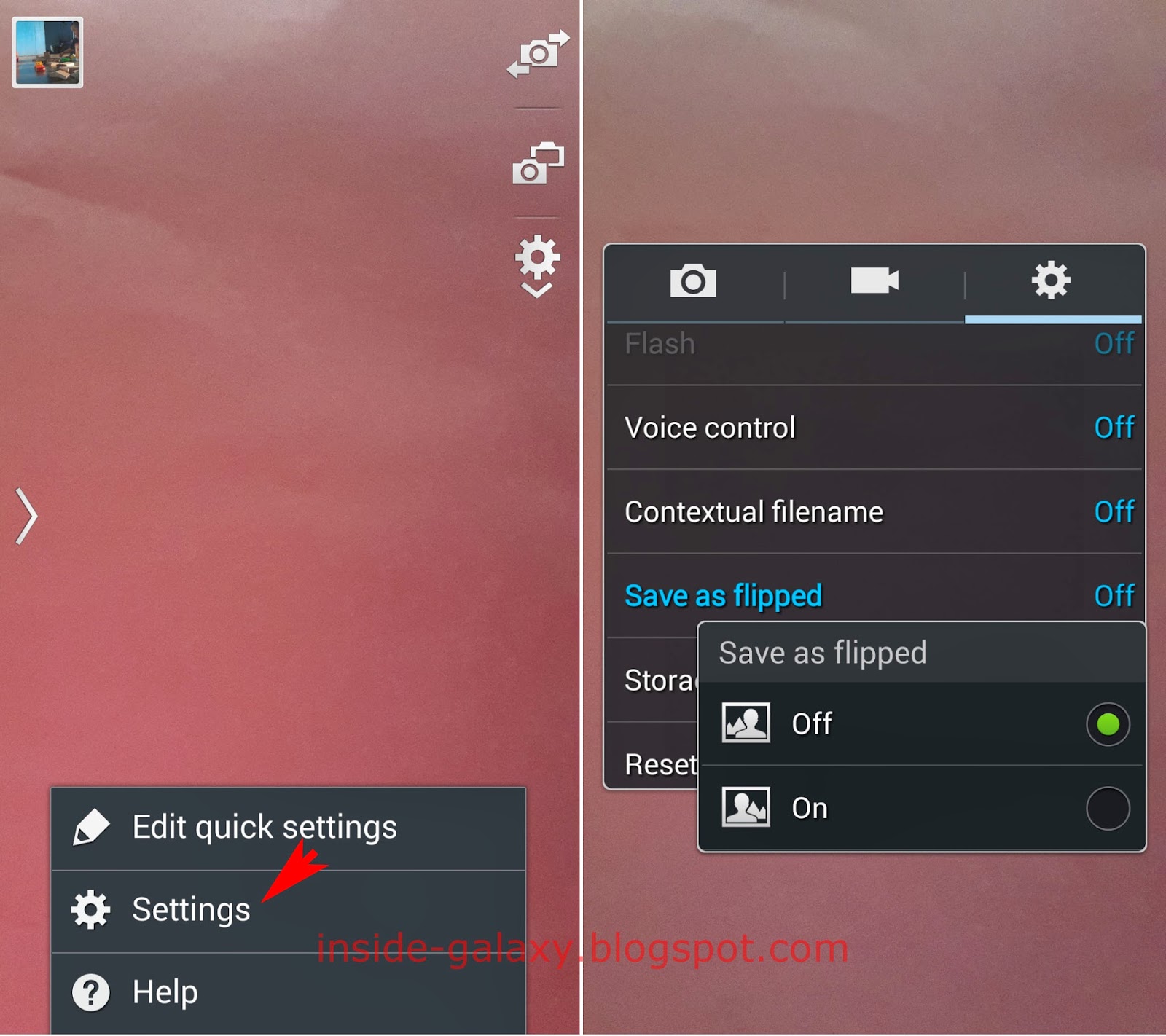 ... S4: How to Fix Self Portrait Photos Flipping in Android 4.4 Kitkat