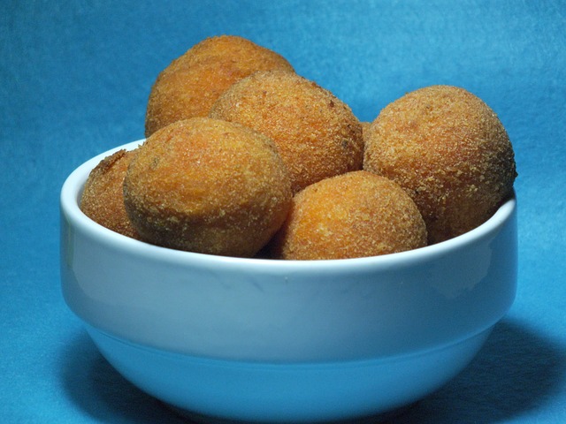 Boules de pomme de terre au fromage 