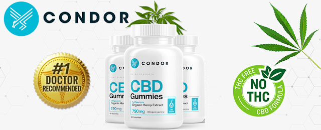 Condor CBD Gummies: (Reviews 2022) Side Effects, Best Results, Works & Buy?