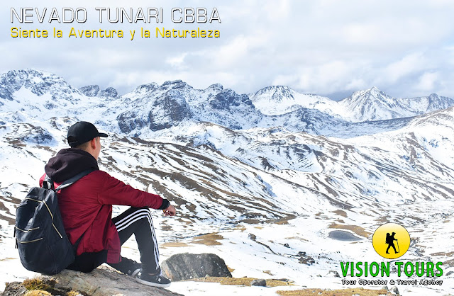 Nos Vamos a la Nieve en el Pico Tunari Cochabamba-Vision Tours Bolivia limite al extremo aventura extrema vision tours boltour bolivian group bolivian destiny