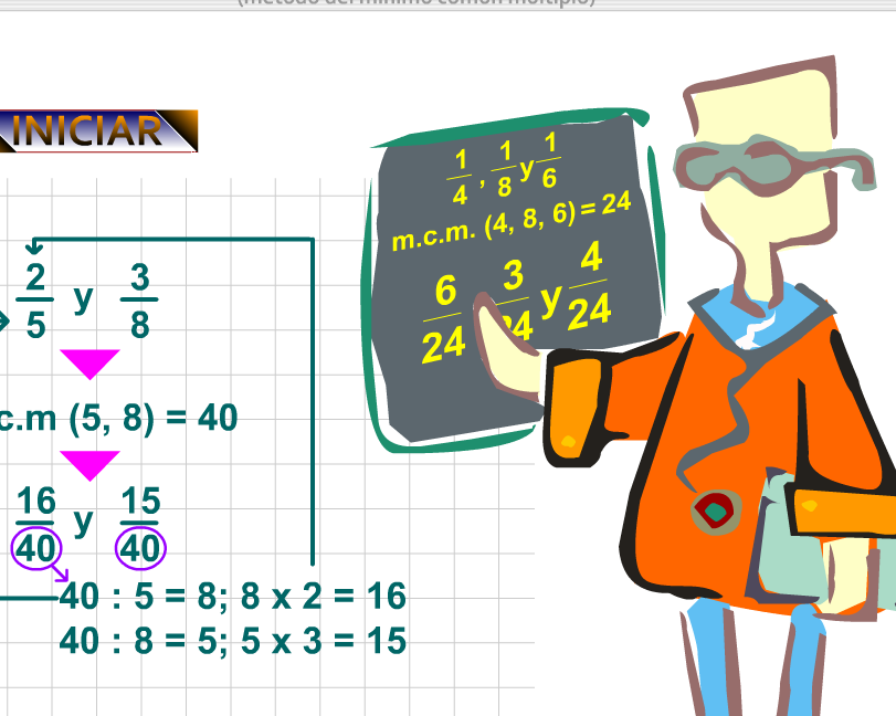http://www2.gobiernodecanarias.org/educacion/17/WebC/eltanque/todo_mate/fracciones_e/ejercicios/mtdo_mcm_p.html