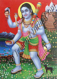 Bhairava, Shiva in his fury with Head of Brahma 