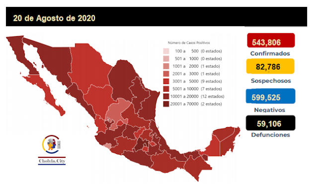 59,106 muertos por Covid-19 en México