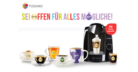  TASSIMO Heißgetränkemaschine gratis testen