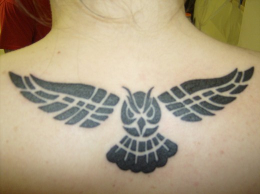 Upper Back Tattoos For Women