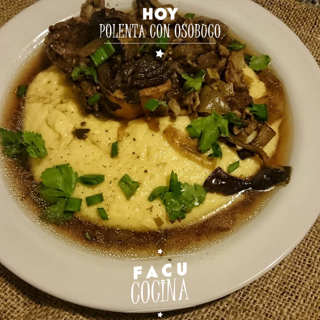 Polenta con osobuco 