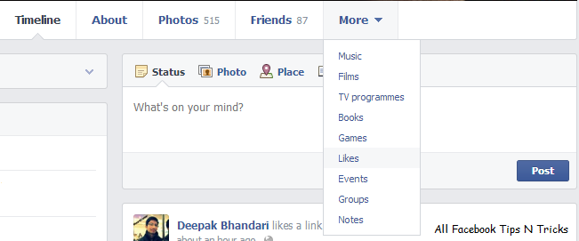 Facebook Timeline