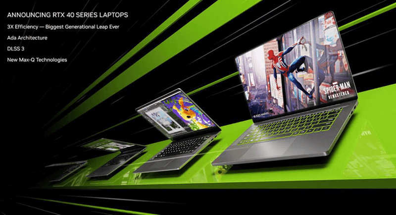 CES 2023: NVIDIA announces GeForce RTX 40 Series laptop GPUs