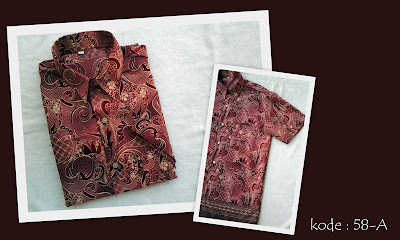 Baju Batik Pria 58-A