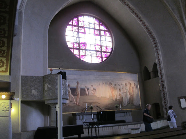 Tampere cathedral altar Simberg