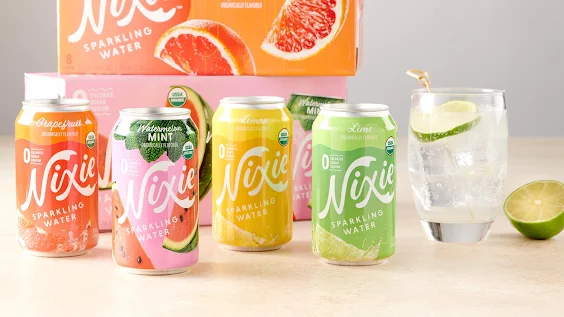 Nixie Organic 0 Calorie Grapefruit Flavored Sparkling Water