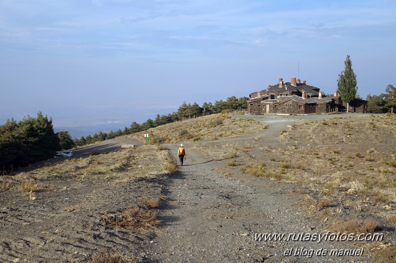 Cerro Pelado - Cerro Rasero desde el Refugio de Postero Alto